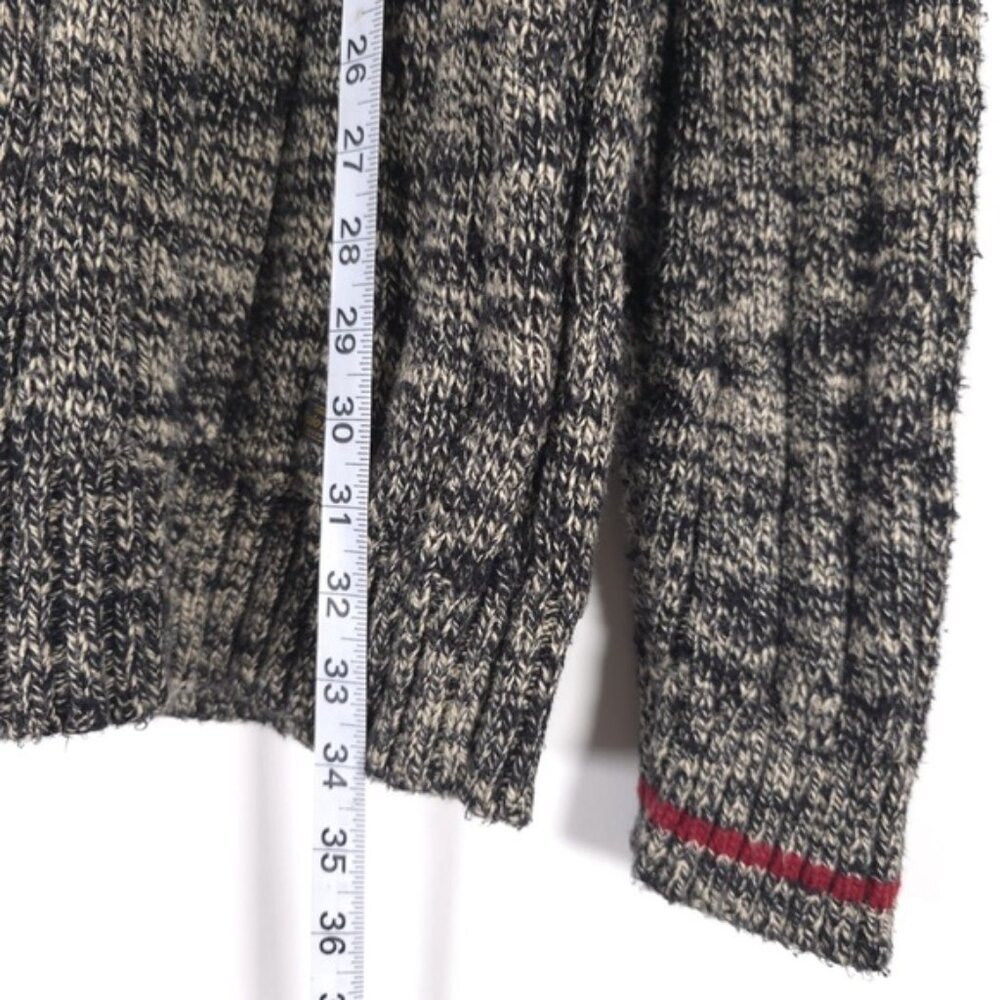 POLO RALPH‎ LAUREN HONG KONG MADE Cotton Knit Pullover Sweater Marled Size LT/GL - Picture 8 of 10